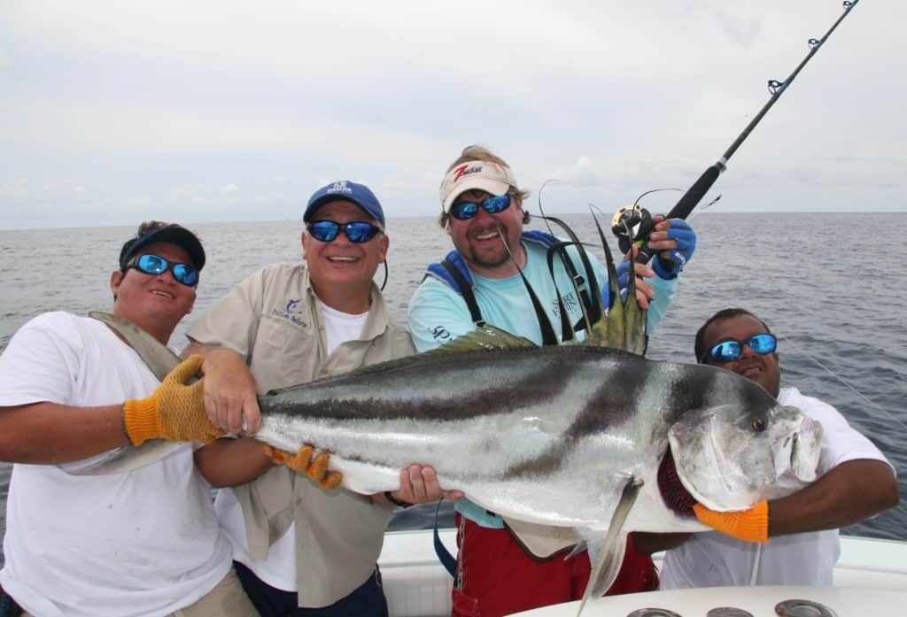 toughest game fish inshore - roosterfish