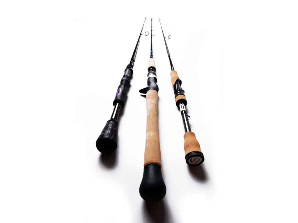 Kayak fishing rods